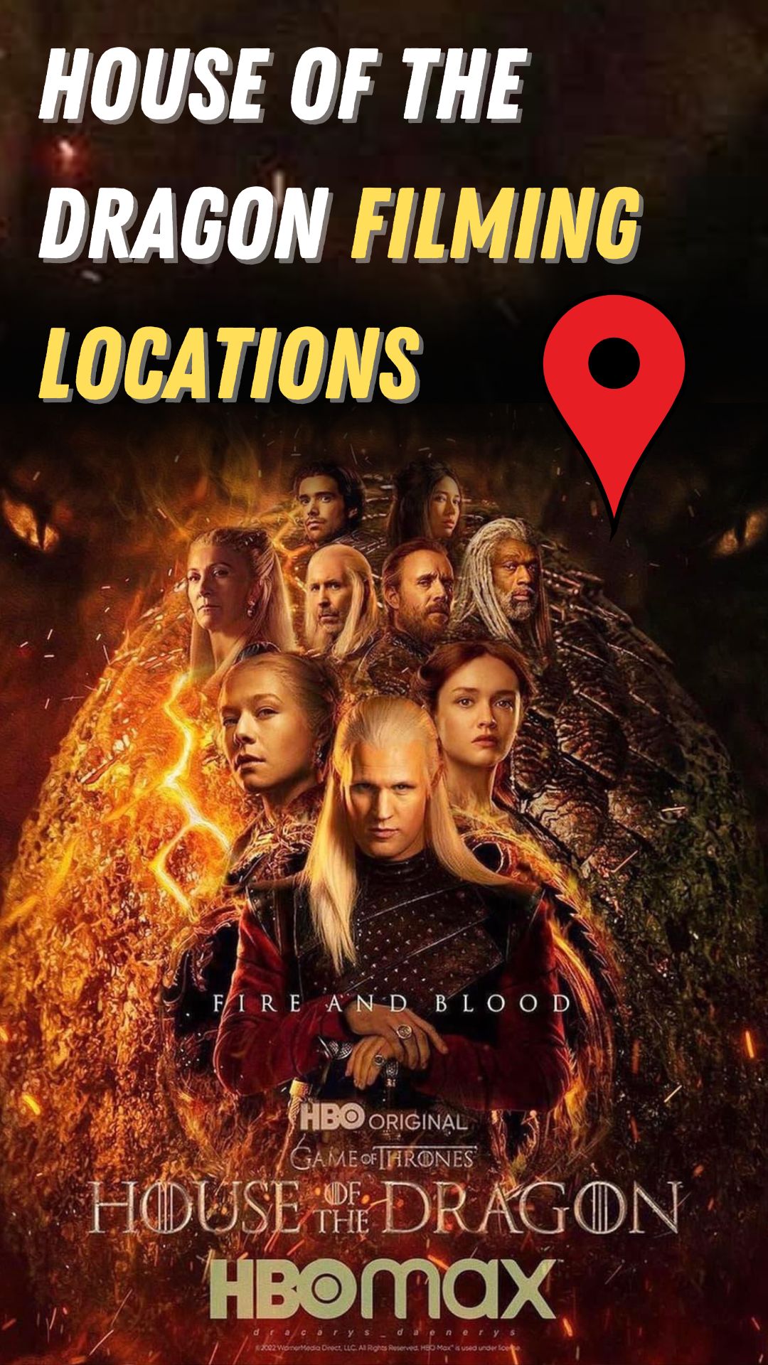 House of The Dragon Filming Locations