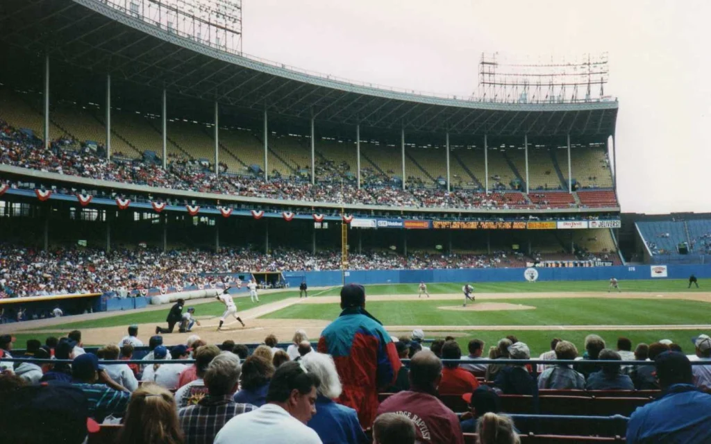 Major League Filming Locations, Cleveland Municipal Stadium - 1085 West 3rd St., Cleveland Ohio, USA (Image Credit_ Wikipedia)