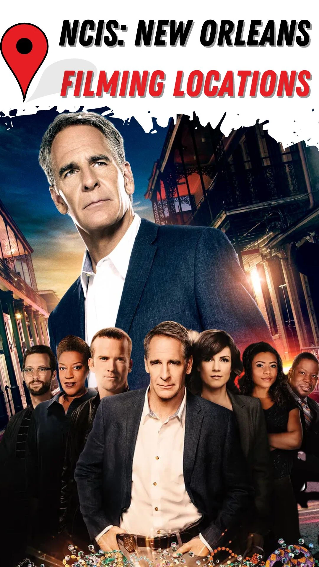 NCIS: New Orleans Filming Locations (2014–2021)
