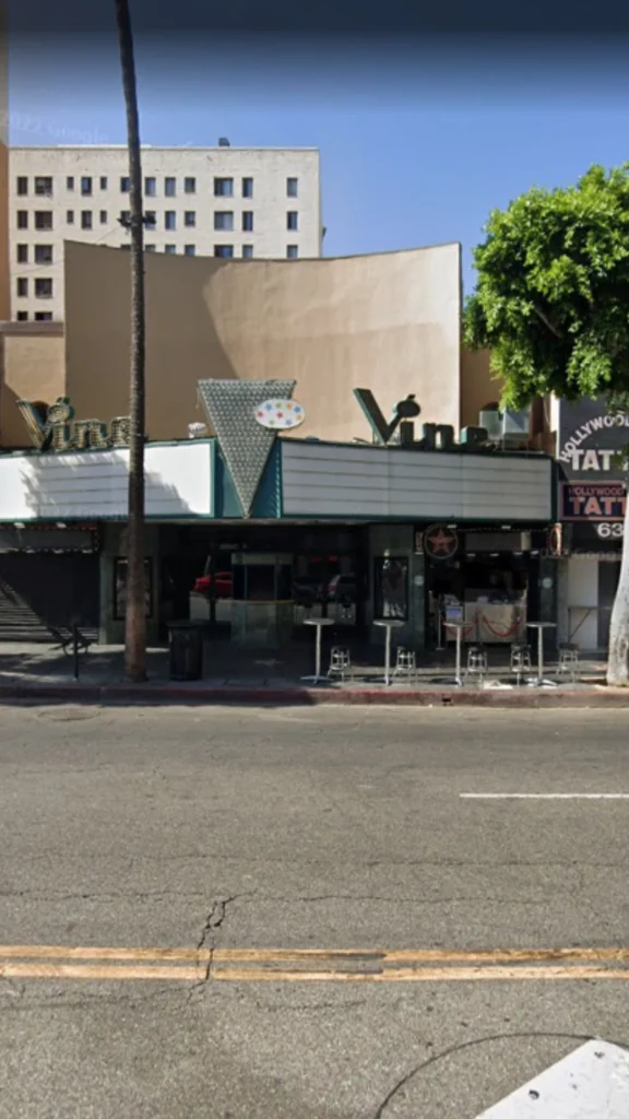 Once Upon a Time in Hollywood Filming Locations, Vine Theater - 6321 Hollywood Boulevard, Hollywood, Los Angeles, California, USA (Image Credit_ Google.com)