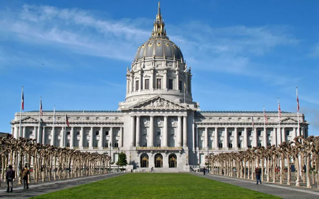 Raiders of the Lost Ark Filming Locations, San Francisco City Hall, San Francisco, California, USA (Image Credit_ Wikipedia)