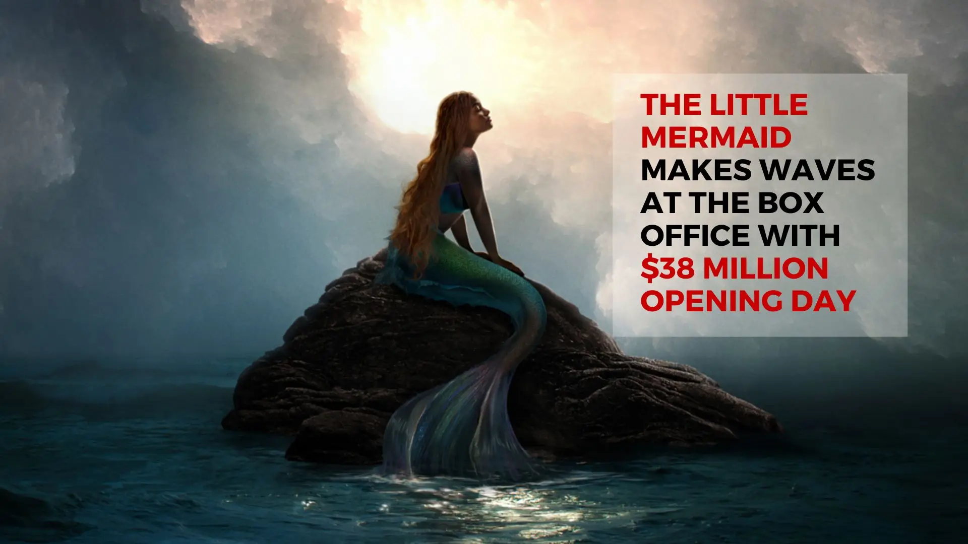 The Little Mermaid Makes Waves at the Box Office with $38 Million Opening Day