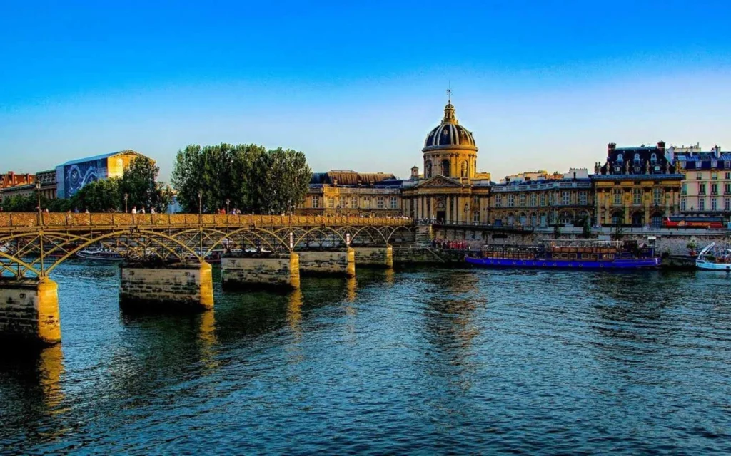 And Just Like That Filming Locations, Pont des Arts, Paris, France