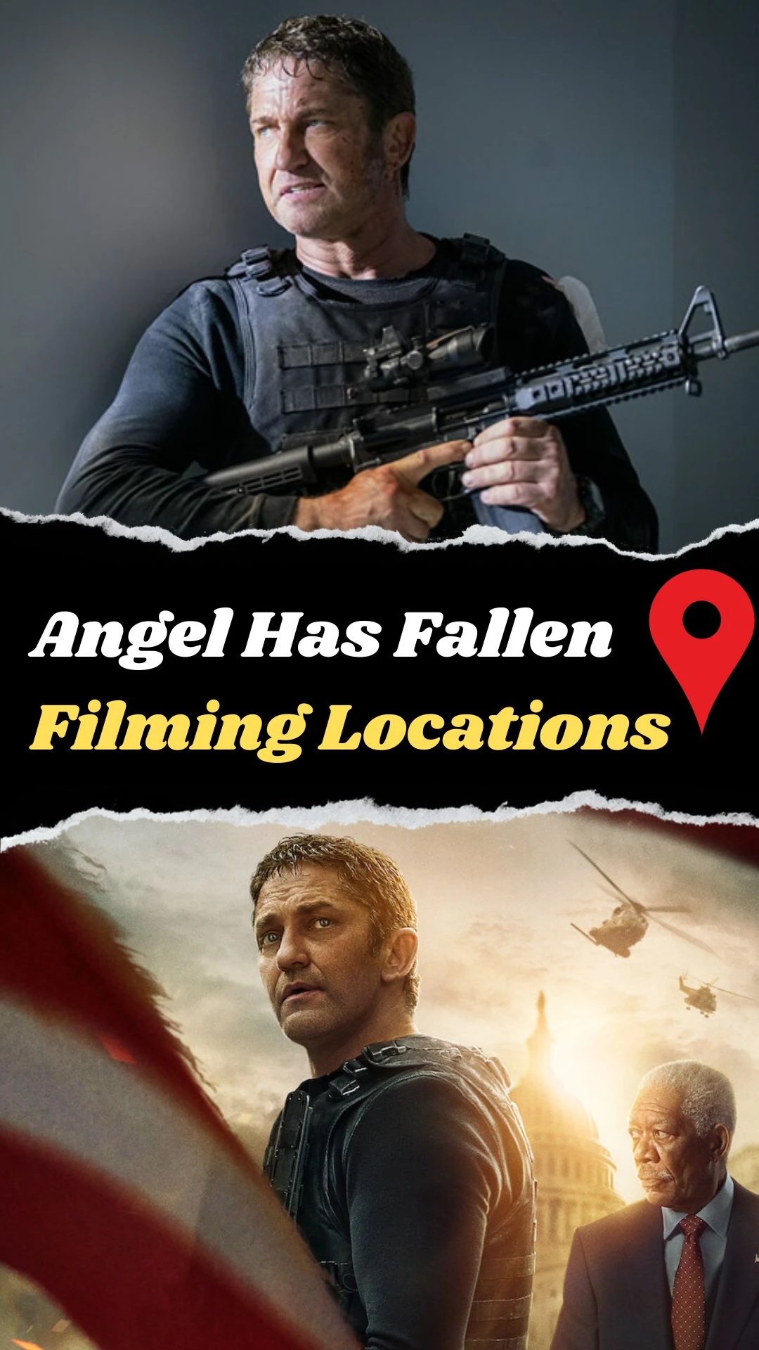 Angel Has Fallen Filming Locations