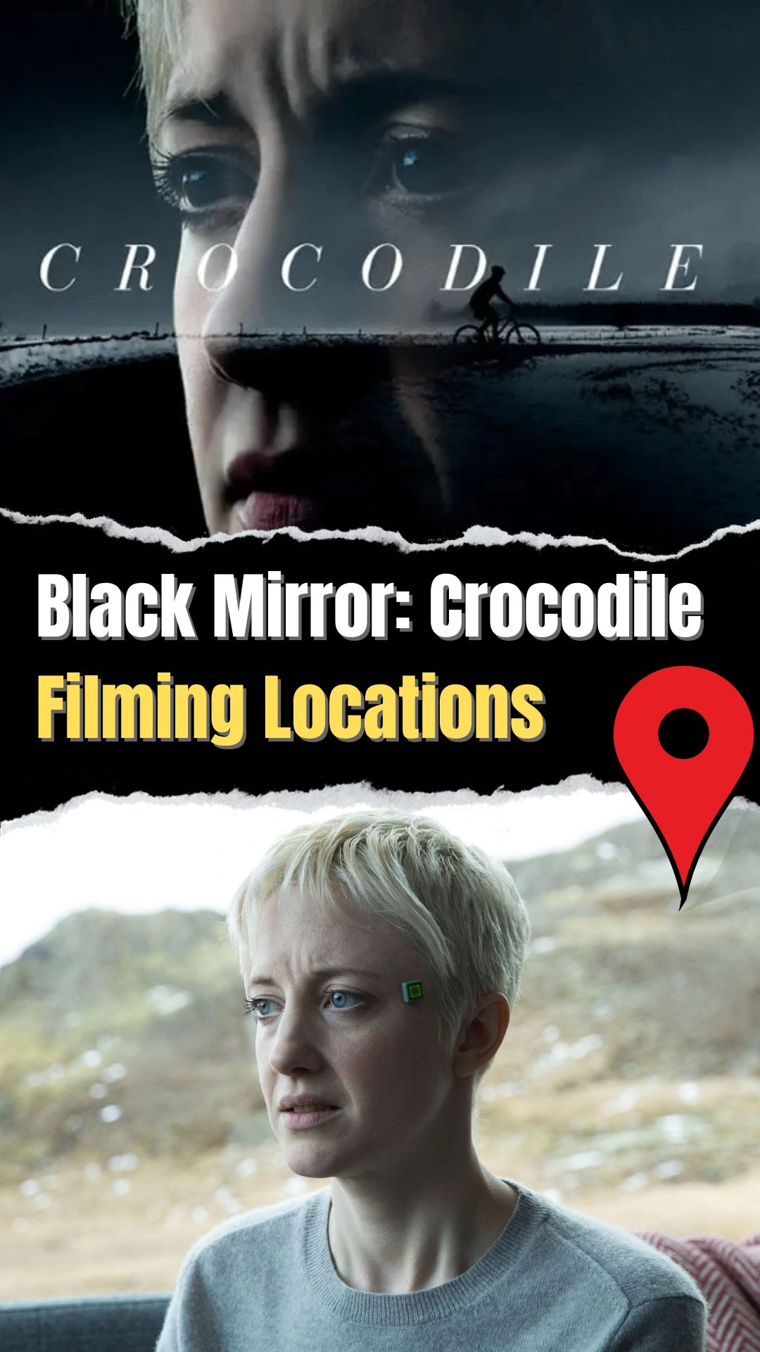 Black Mirror Crocodile Filming Locations