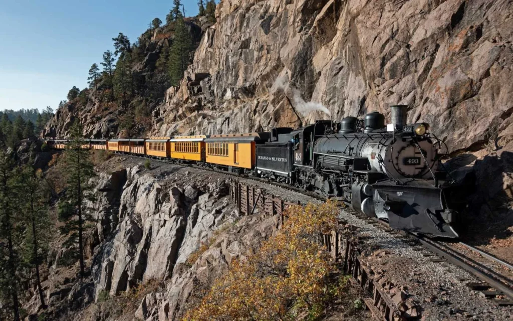 Colorado Territory Filming Locations, Durango and Silverton Narrow Gauge Railroad, Colorado, USA (Image Credit_ durangotrain)