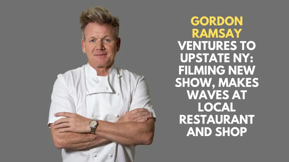 Gordon Ramsay Filming New Show at Local Restaurant