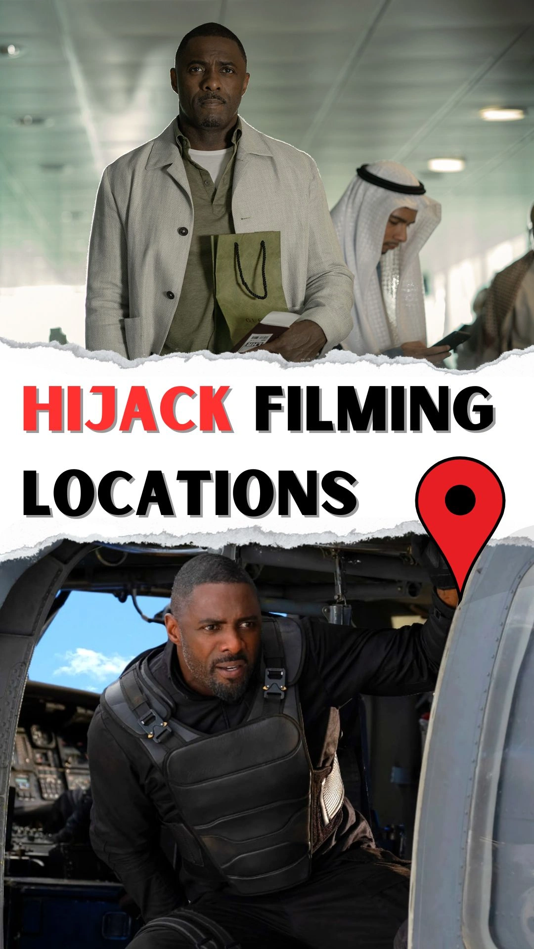 Hijack Filming Locations (TV Series 2023)