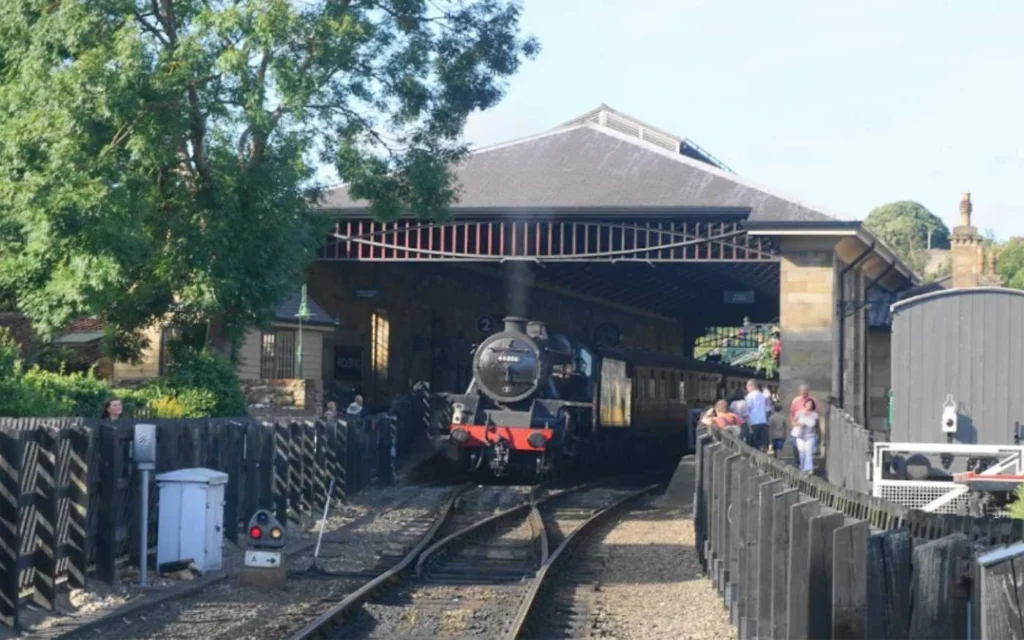 Indiana Jones and the Dial of Destiny Filming Locations, North Yorkshire Moors Railway, 12 Park Street, Pickering, North Yorkshire, England, UK (Image Credit_ Google.com)