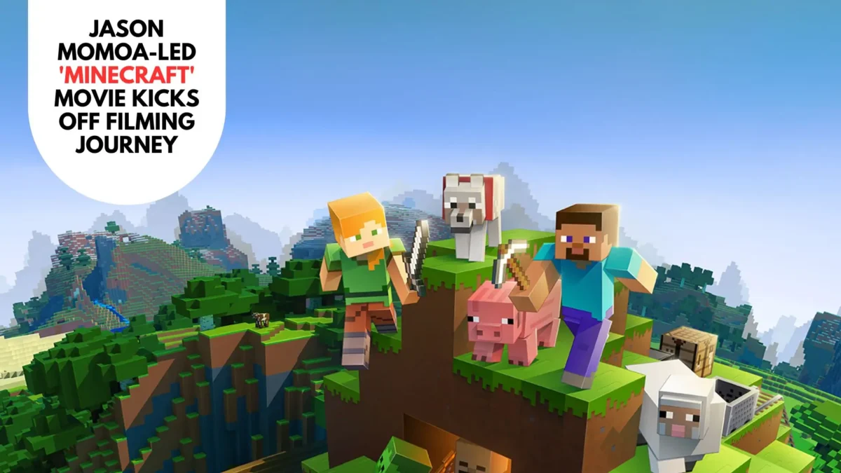 Jason Momoa-Led 'Minecraft' Movie Kicks off Filming Journey