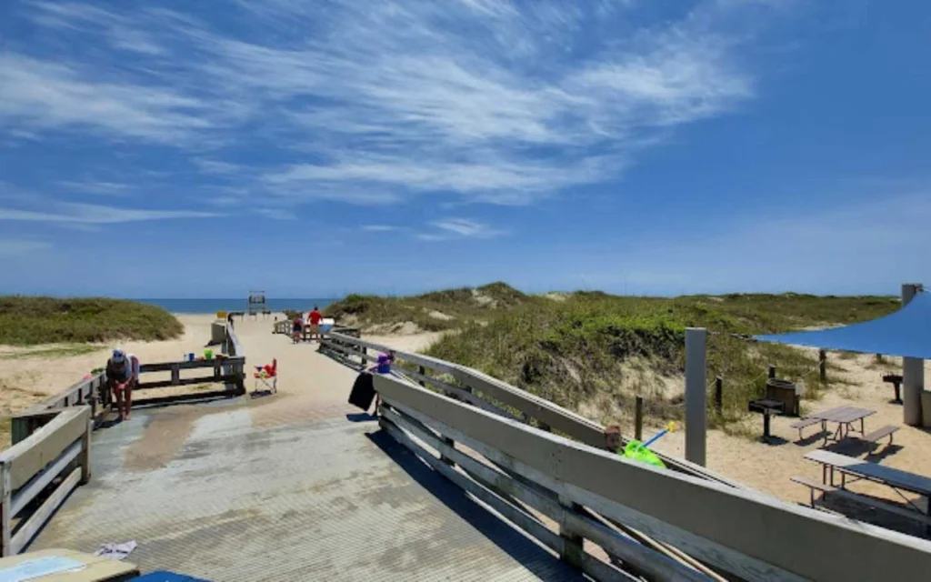 The Choice Filming Locations, Fort Fisher State Recreation Area - 1000 Loggerhead Road, Kure Beach, North Carolina, USA (Image Credit_ Google.com)
