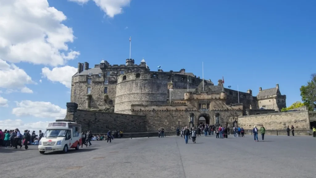 The Lost King Filming Locations, Edinburgh Castle, Scotland, UK