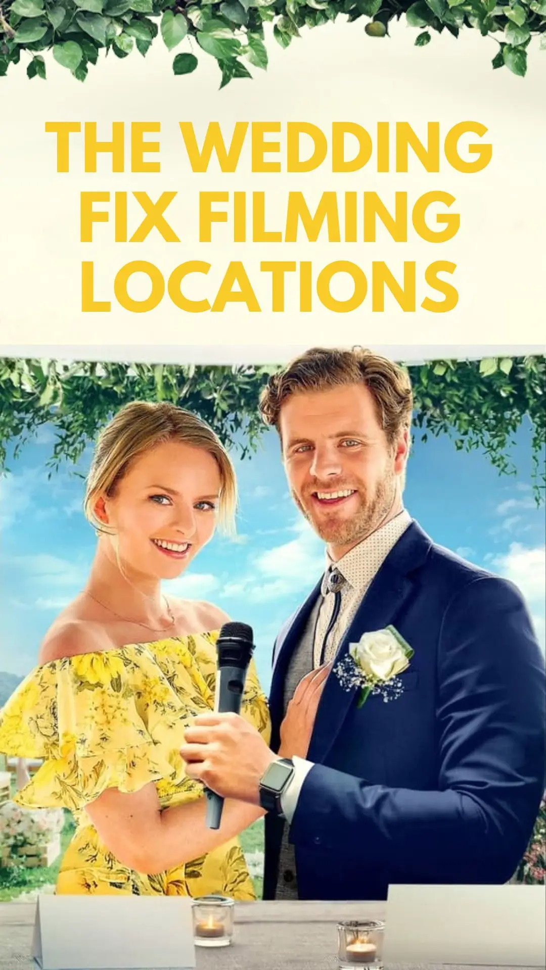 The Wedding Fix Filming Locations