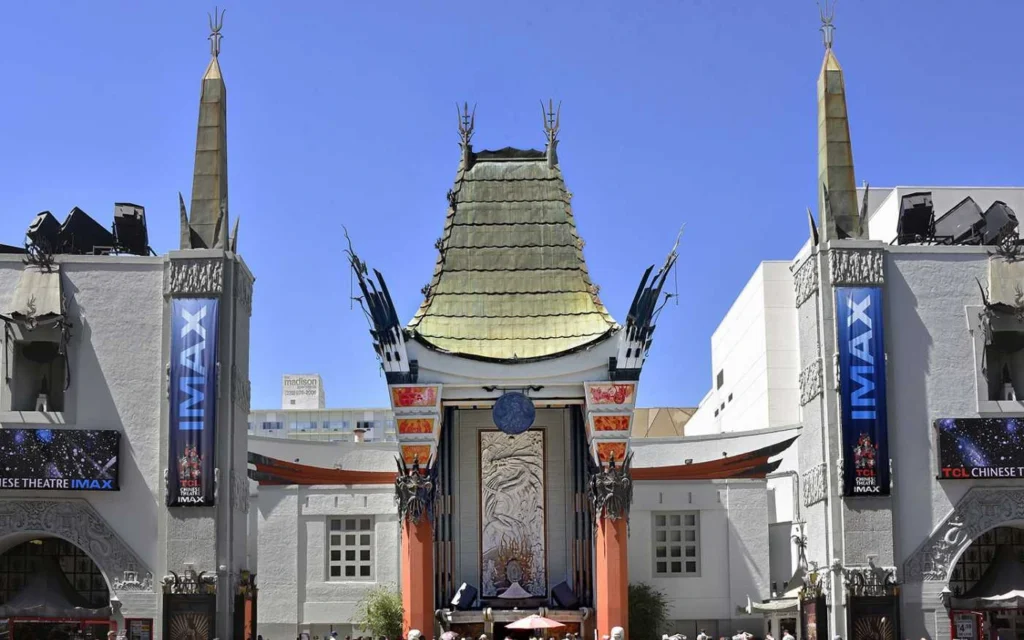 Zombieland Filming Locations, Grauman's Chinese Theater - 6925 Hollywood Blvd., Hollywood, Los Angeles, California, USA (Image Credit_ iVenture Card)