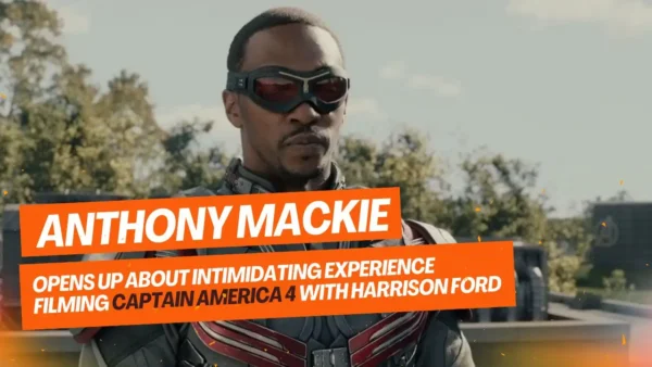 Anthony Mackie Opens Up About Intimidating Experience Filming Captain America 4 with Harrison Ford