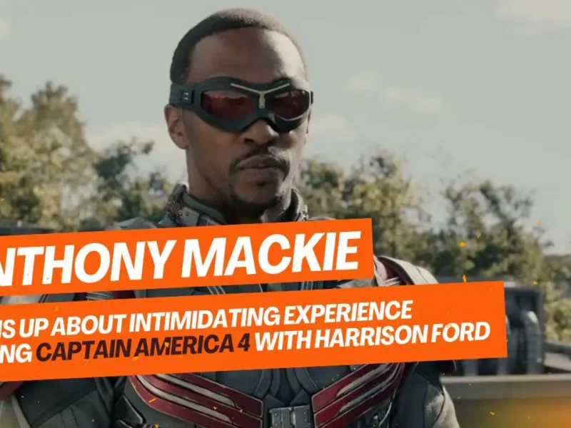Anthony Mackie Opens Up About Intimidating Experience Filming Captain America 4 with Harrison Ford