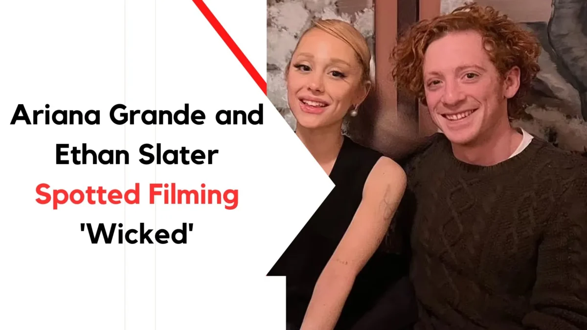 Ariana Grande and Ethan Slater Spotted Filming 'Wicked' Prior to Dating Buzz!