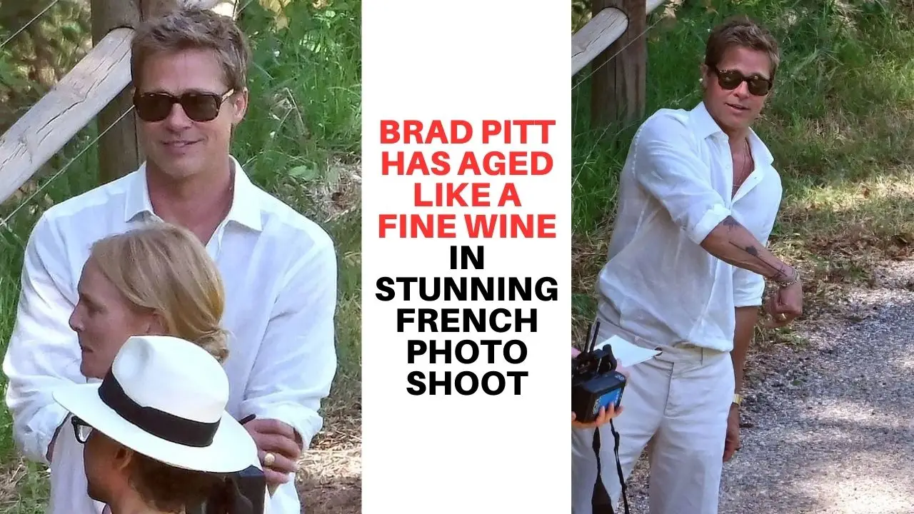 Brad Pitt has aged like a fine wine in Stunning French Photo Shoot