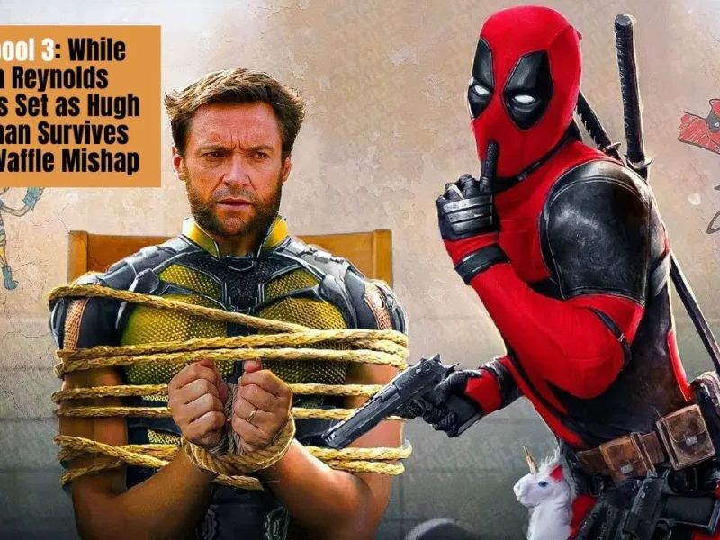 Deadpool 3: Filming Frenzy! Ryan Reynolds Crashes Set as Hugh Jackman Survives Nasty Waffle Mishap
