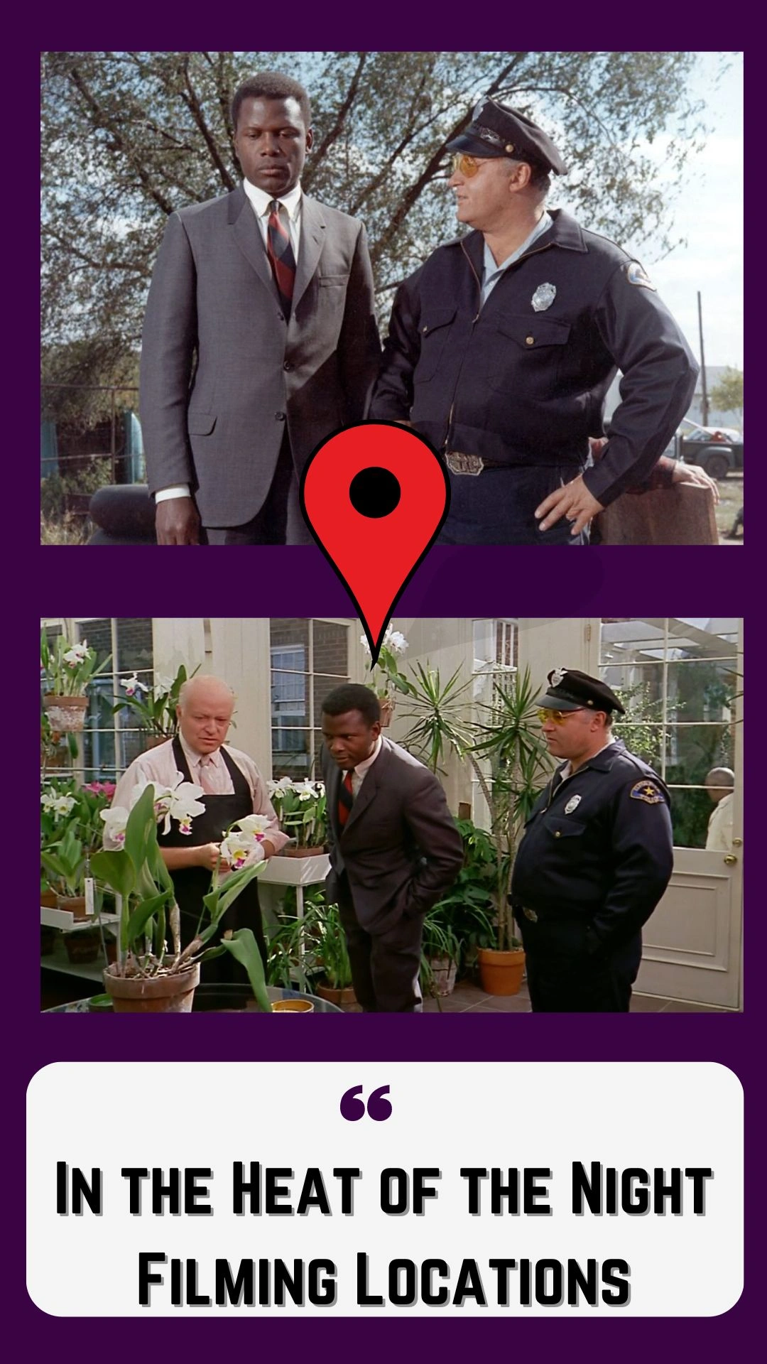 In the Heat of the Night Filming Locations