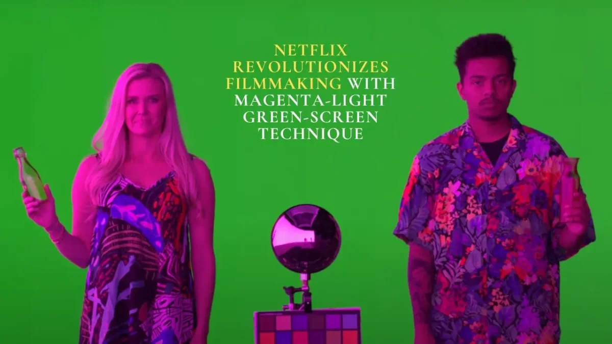 Netflix Revolutionizes Filmmaking with Magenta-Light Green-Screen Technique