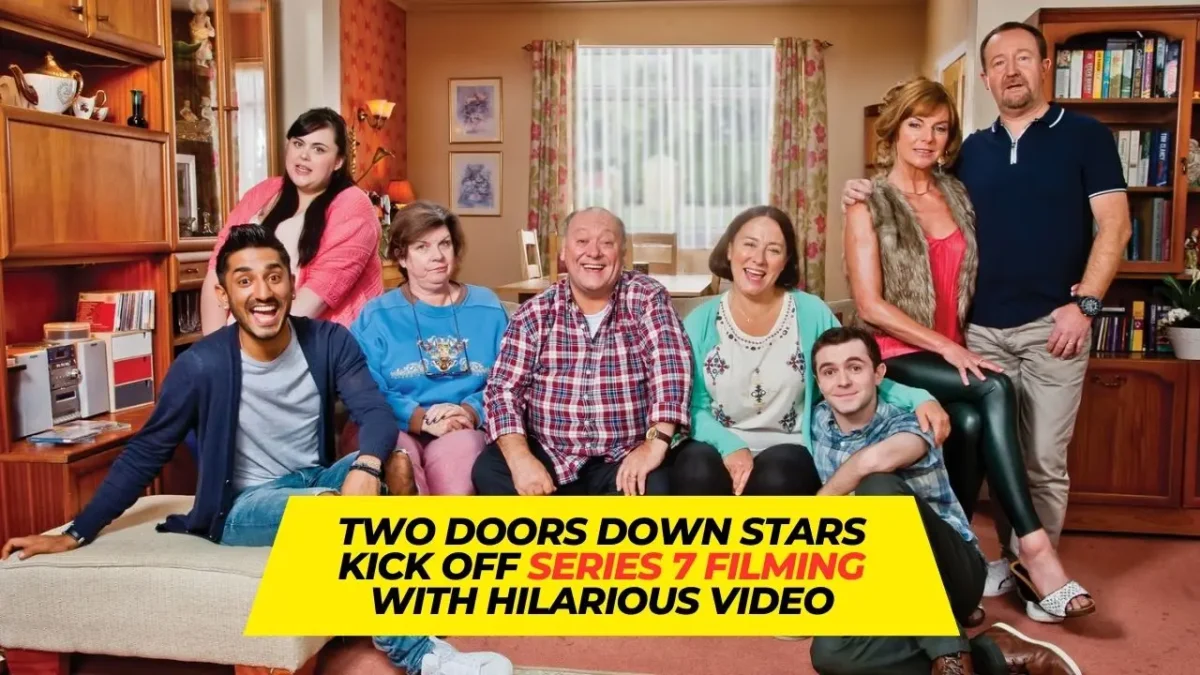 Two Doors Down Stars Kick Off Series 7 Filming