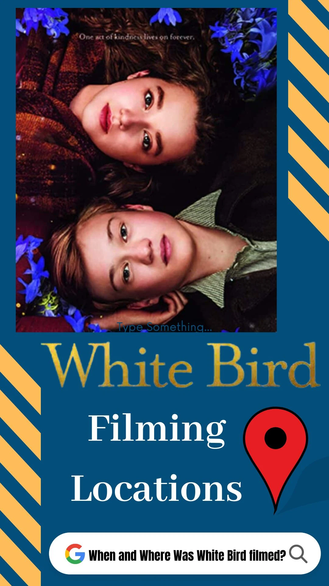 White Bird Filming Locations