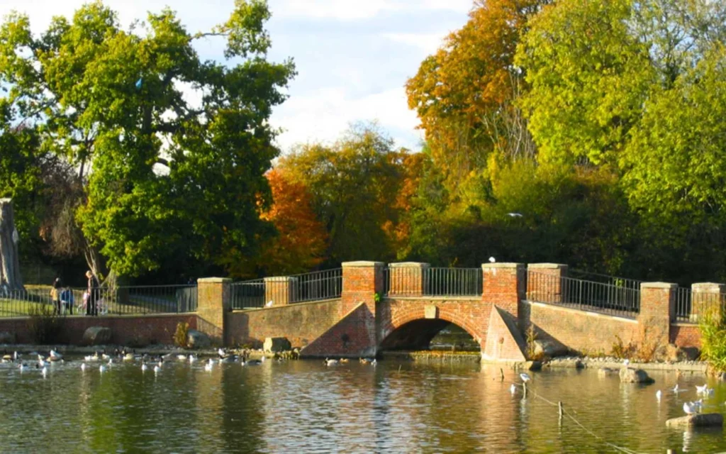 Wonka Filming Locations, Verulamium Park, St Albans, England, UK