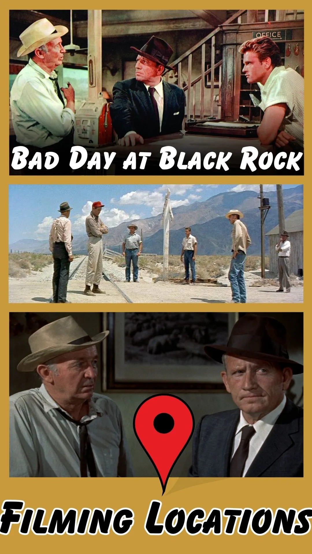 Bad Day at Black Rock Filming Locations