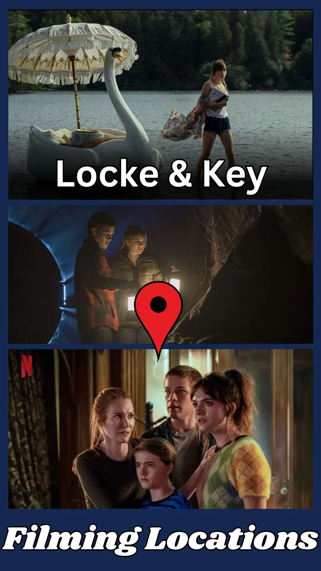 Locke & Key Filming Locations