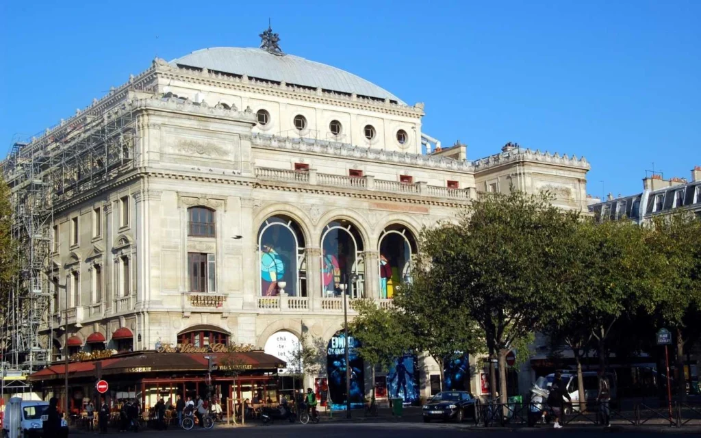Lupin Filming Locations, Théâtre du Châtelet Paris, France