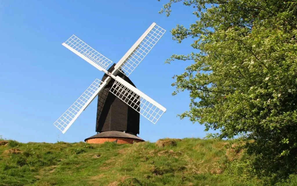 Midsomer Murders Filming Locations Season 22, Brill Windmill, South Hills, Brill, Buckinghamshire, England, UK