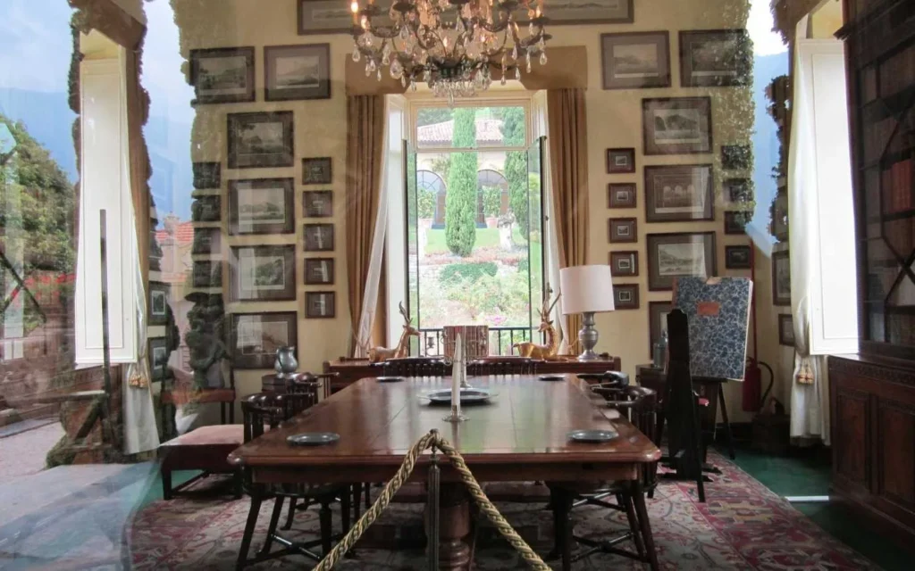 Naboo Filming Locations, Villa del Balbianello - Fireside Room