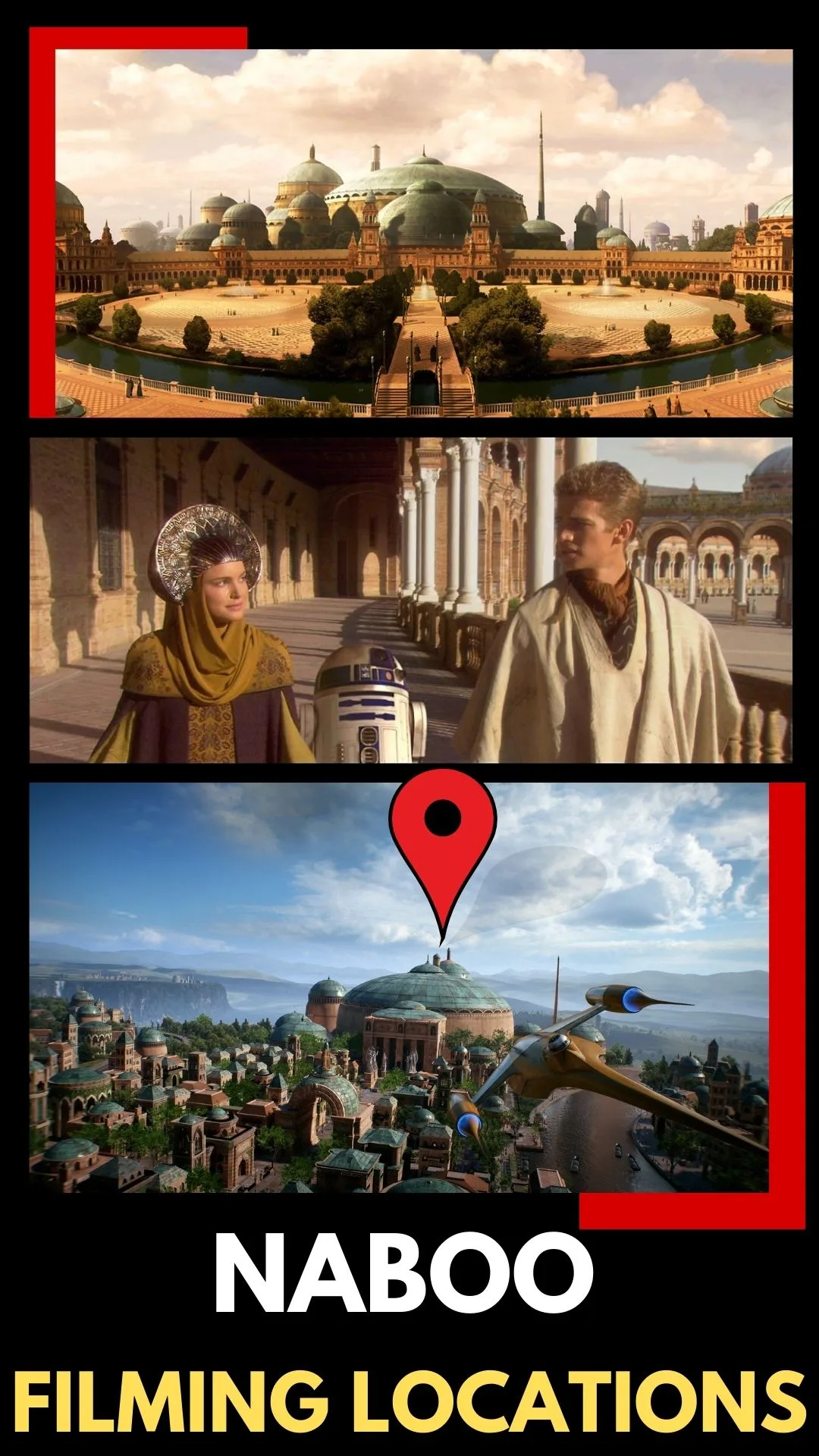 Naboo Filming Locations