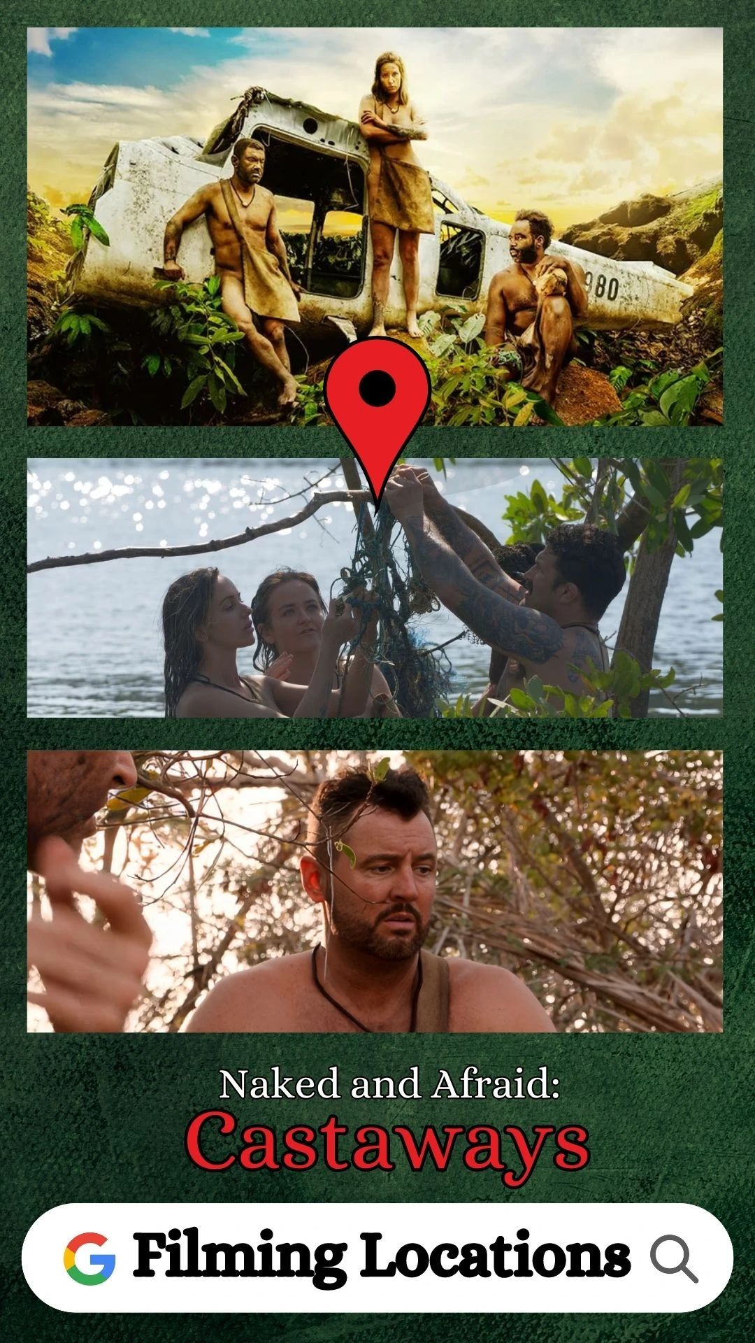 Naked and Afraid Castaways Filming Locations