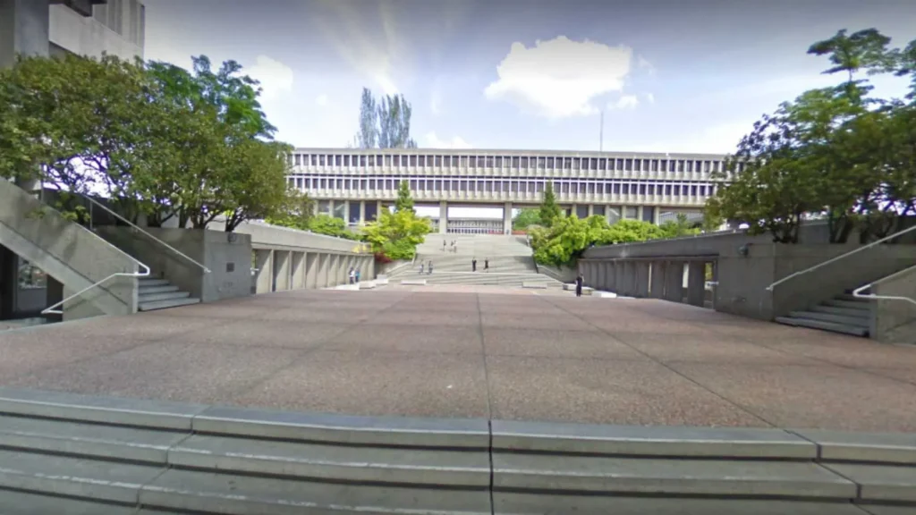 Percy Jackson and the Olympians Filming Locations, Simon Fraser University, Burnaby Mountain, British Columbia, Canada