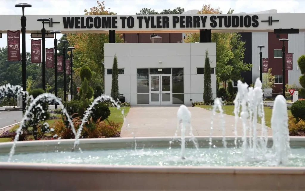 Red Notice Filming Locations, Tyler Perry Studios, Atlanta, Georgia, USA