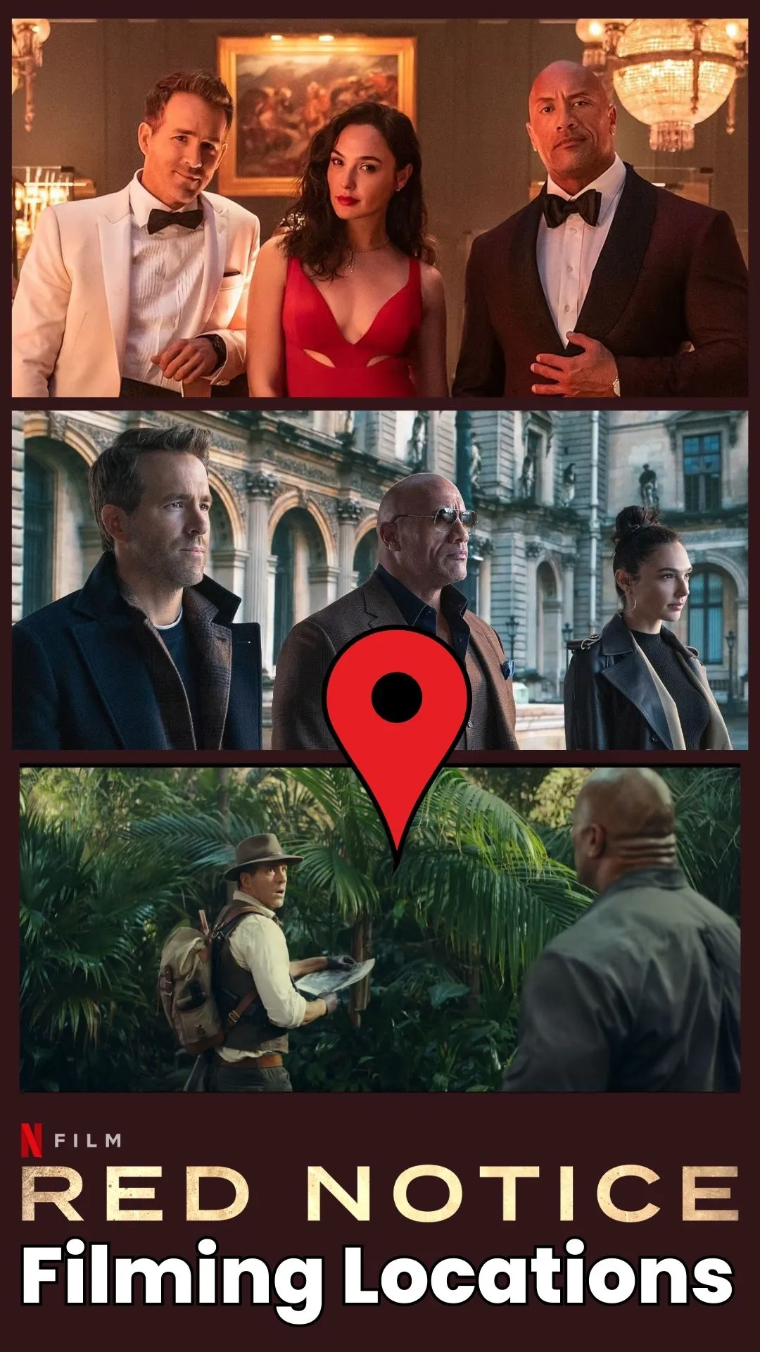 Red Notice Filming Locations