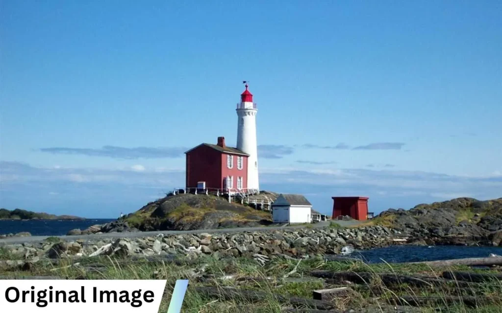 Sailing Into Love Filming Locations, Fisgard Lighthouse, Colwood, British Columbia, Canada Original Image