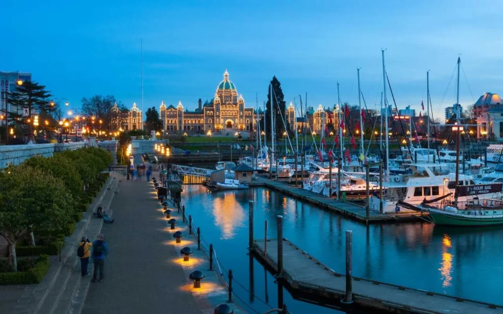 Sailing Into Love Filming Locations, Victoria, British Columbia, Canada