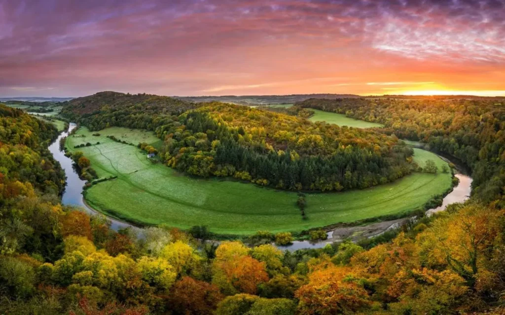 Sex Education Season 4 Filming Locations, Symonds Yat, England, UK