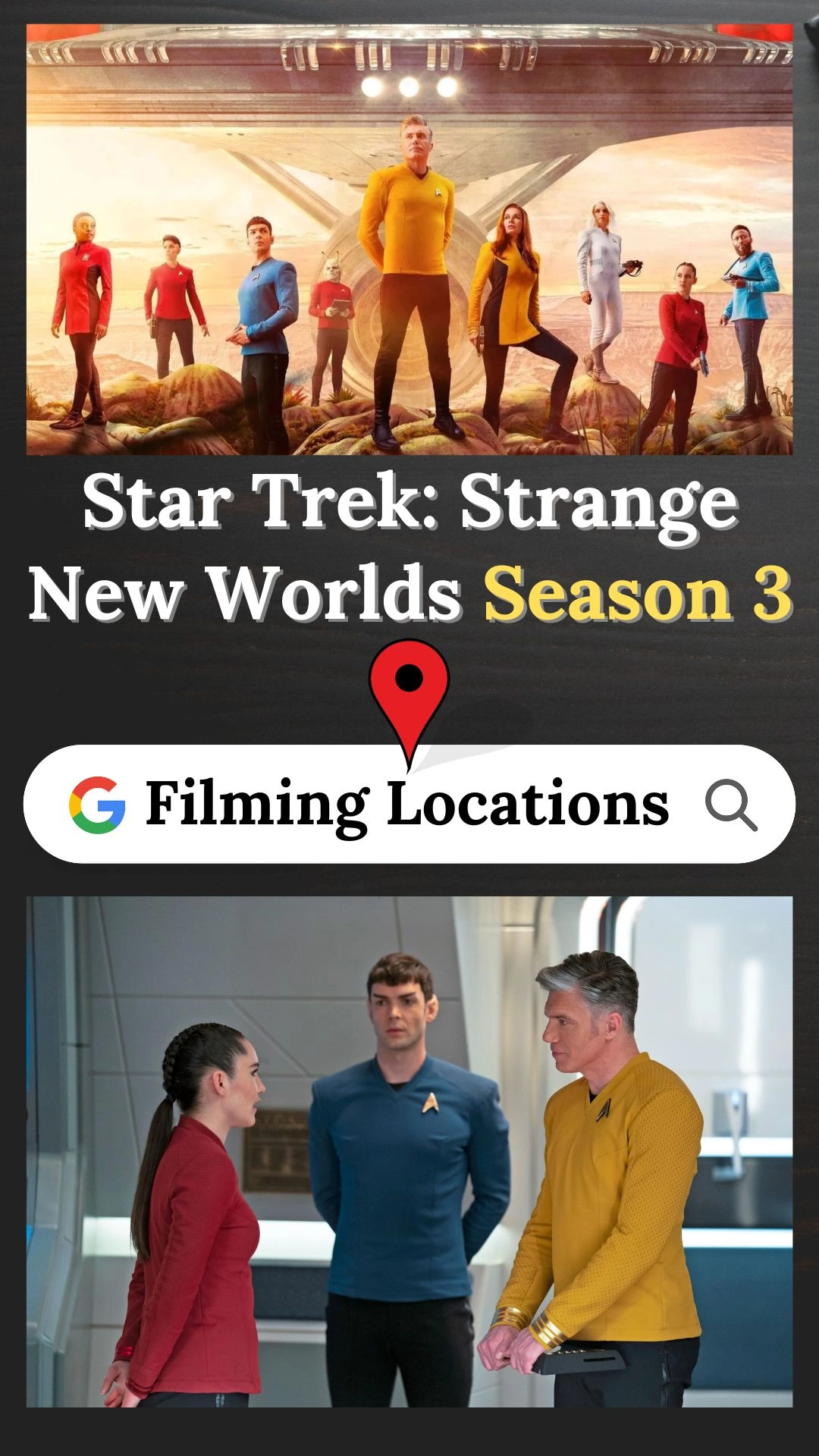 Star Trek: Strange New Worlds Season 3 Filming Locations