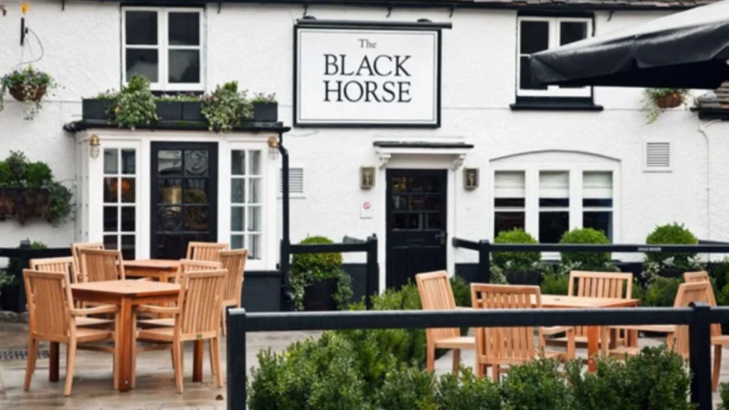 The Big Short Filming Locations, The Black Horse, Windmill Road, Fulmer, Buckinghamshire, England, UK