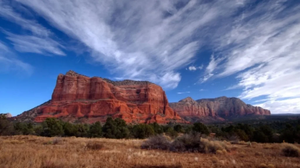 The Quick and the Dead Filming Location, Courthouse Butte, Sedona, Arizona, USA,