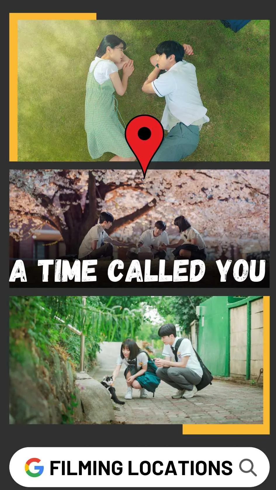 A Time Called You Filming Locations