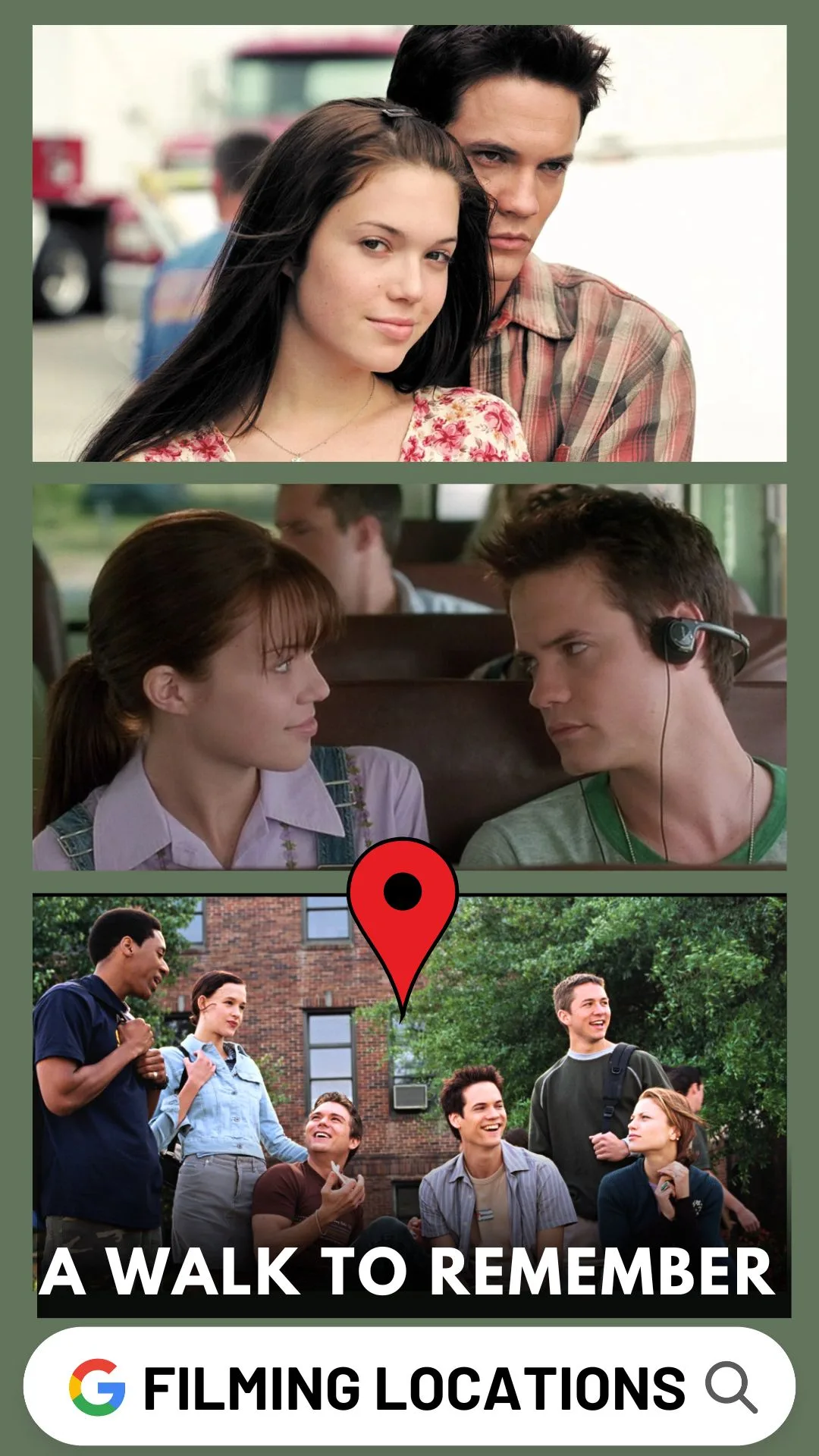 A Walk To Remember Filming Locations