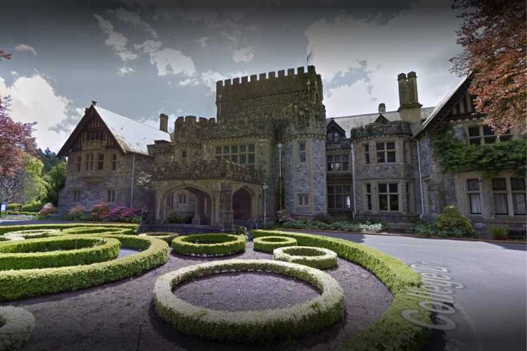 Emma Fielding Mysteries Filming Locations, Hatley Castle, Royal Roads, Colwood, British Columbia, Canada