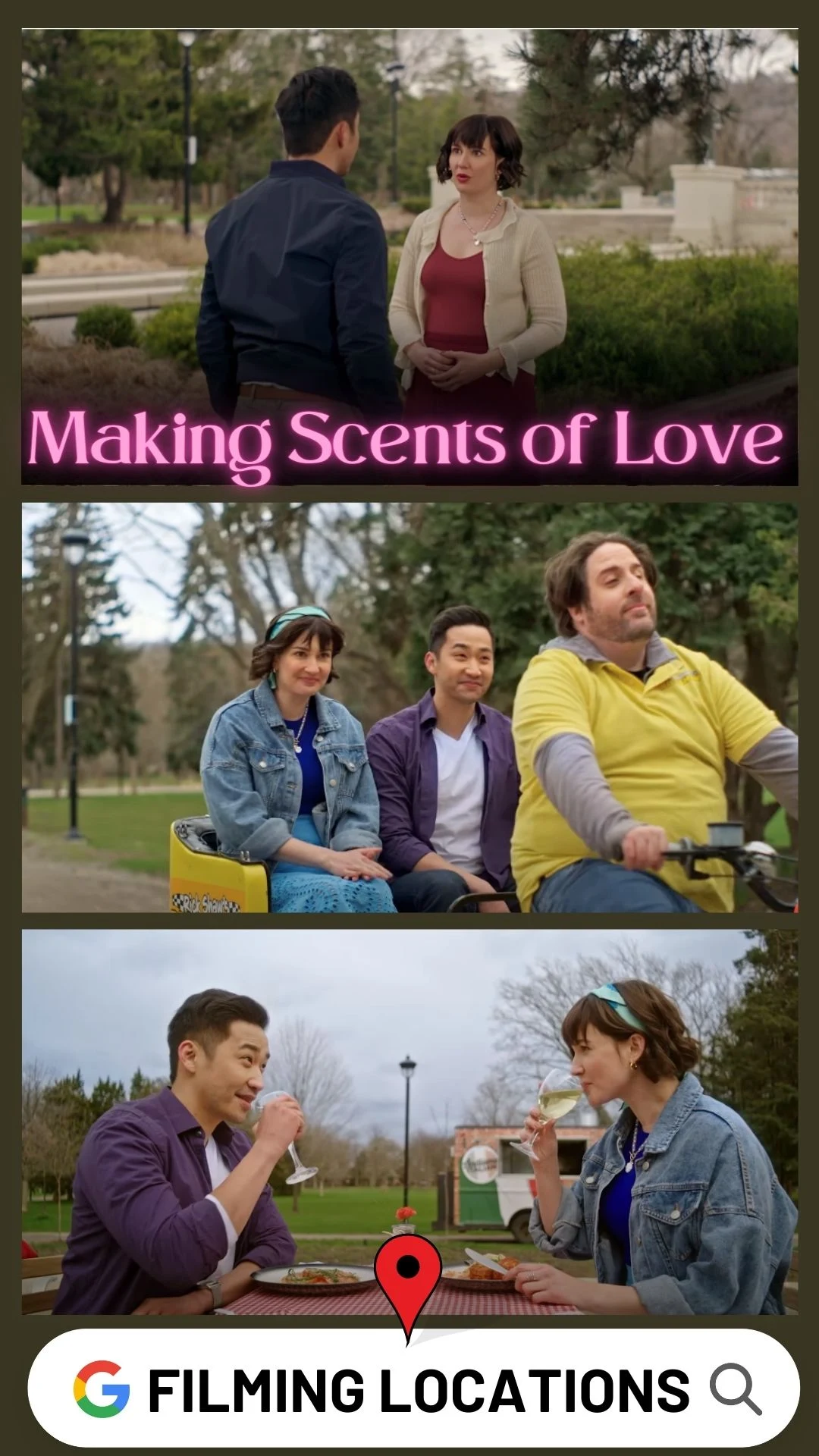 Making Scents of Love Filming Locations