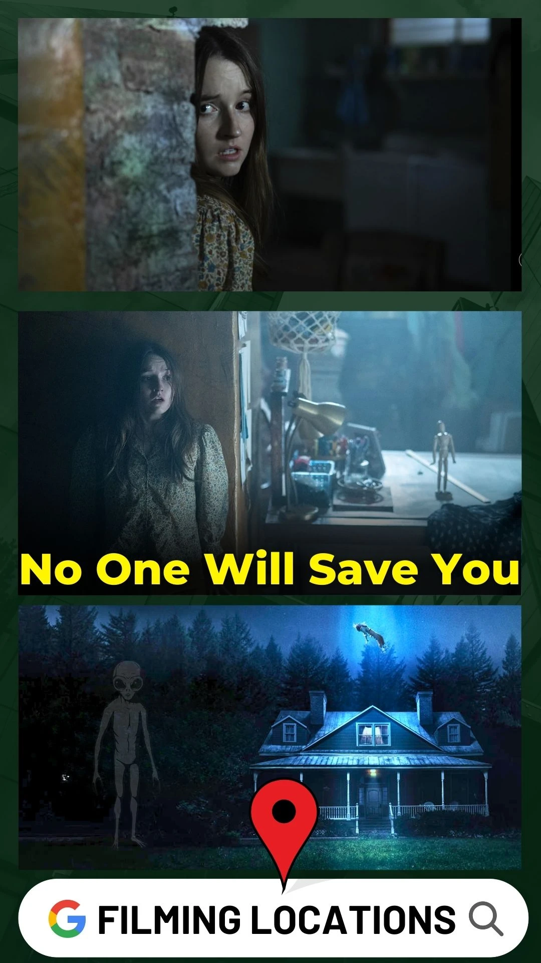 No One Will Save You Filming Locations
