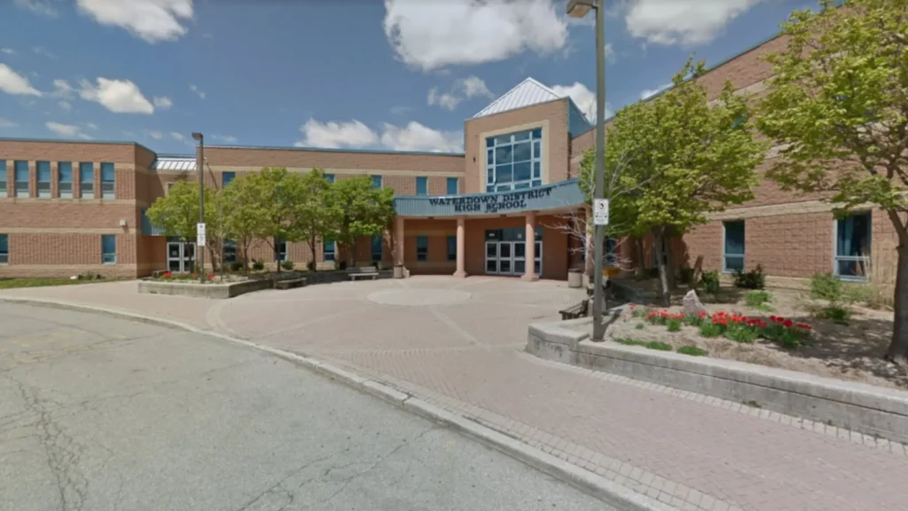 Thanksgiving Filming Locations, Waterdown District High School